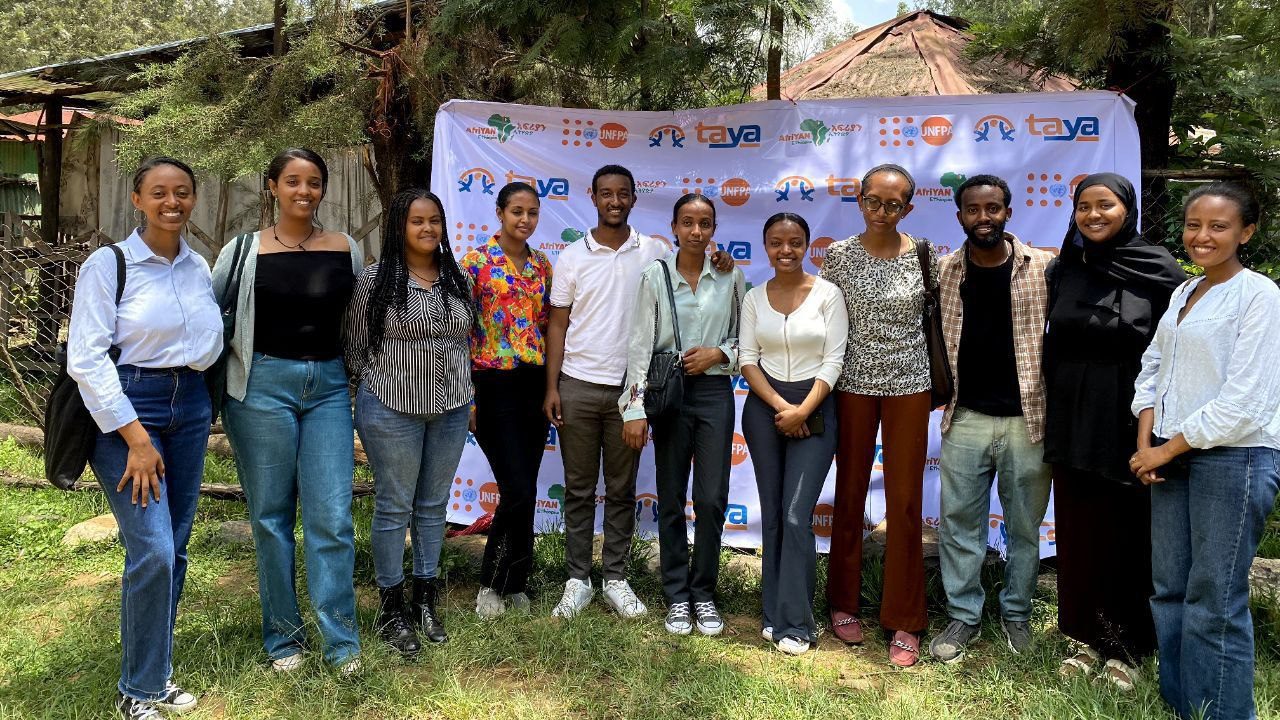 AfriYAN Ethiopia GBV awareness workshop at Eldan School in Jimma