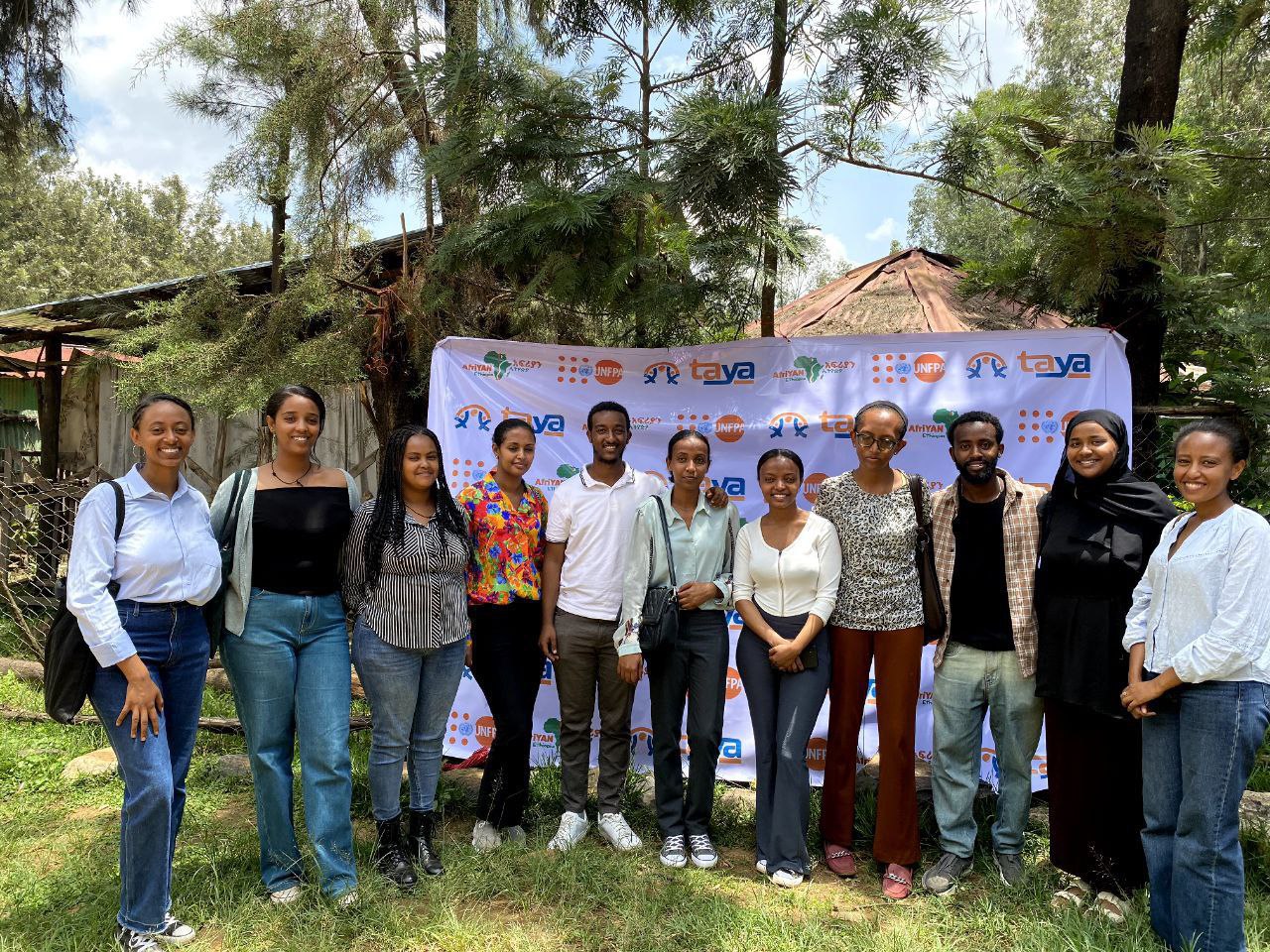 AfriYAN Ethiopia GBV awareness workshop at Eldan School in Jimma