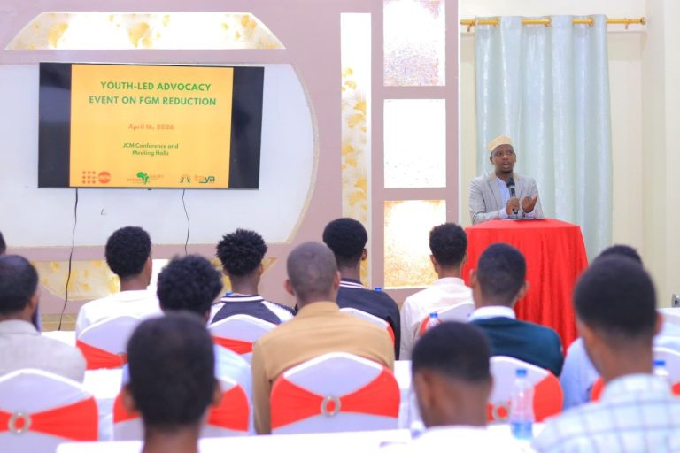 Youth led advocacy session on ending FGM organized by AfriYAN Ethiopia in Jijiga